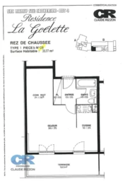RIVES DE MEURTHE - F1B loué à vendre 3