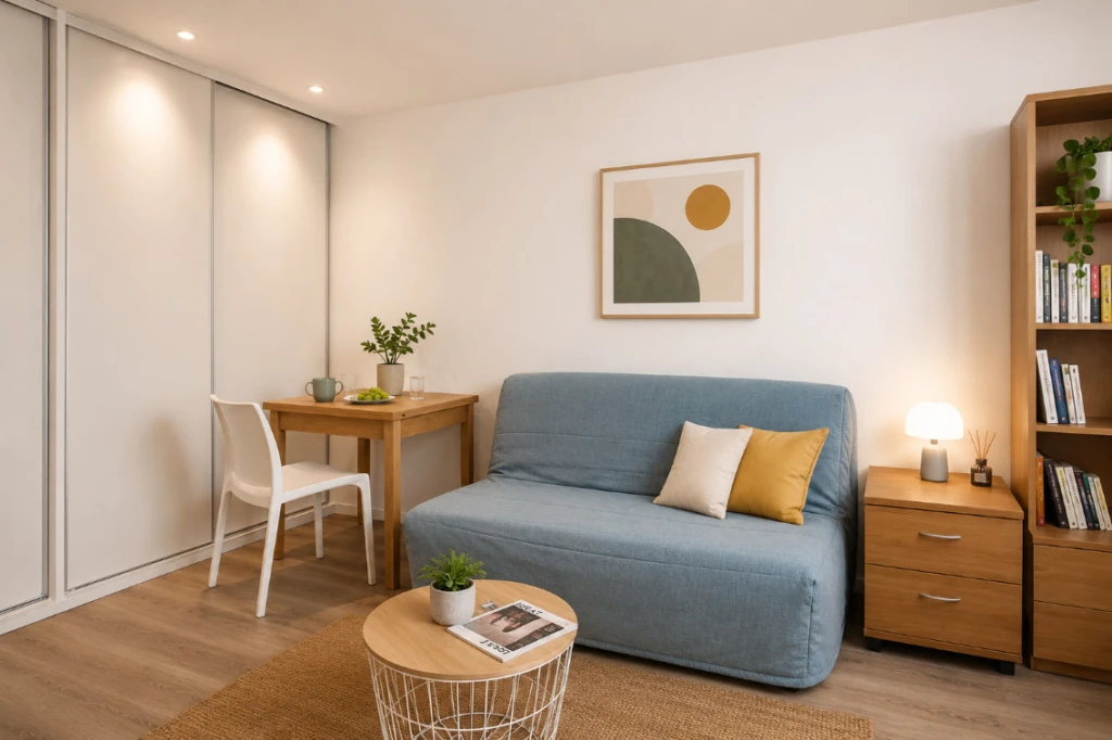 Investissement locatif - studio 6e avec balcon 2