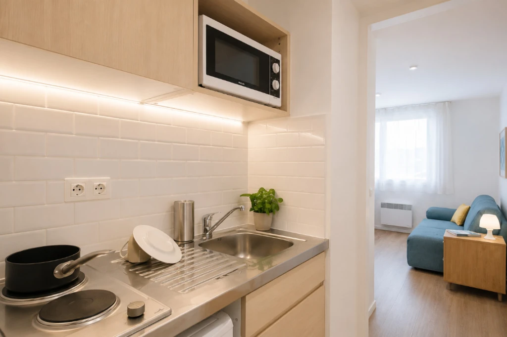 Investissement locatif - studio 6e avec balcon 5