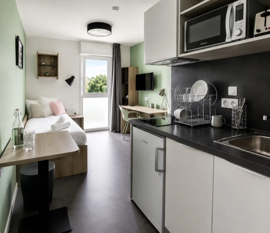 Investissement locatif - studio 5e avec terrasse 6