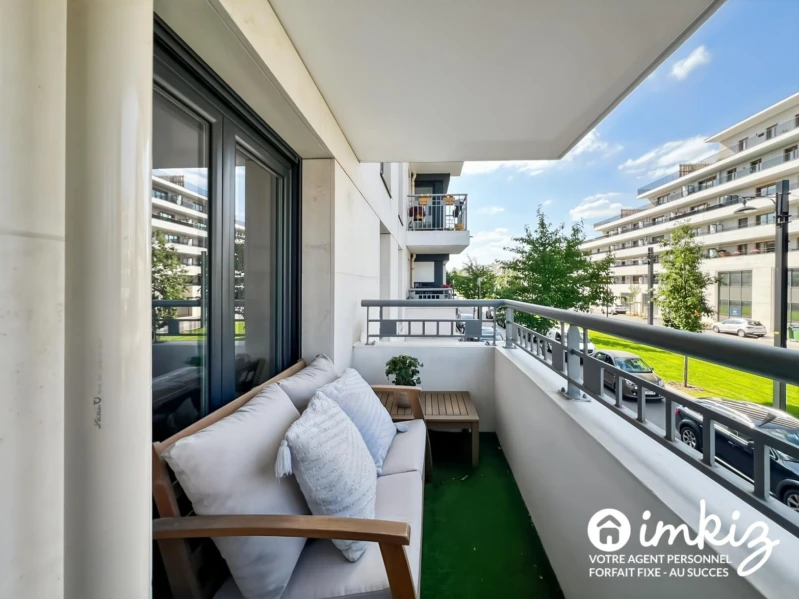Appartement 3 pièces, balcon et parking 1