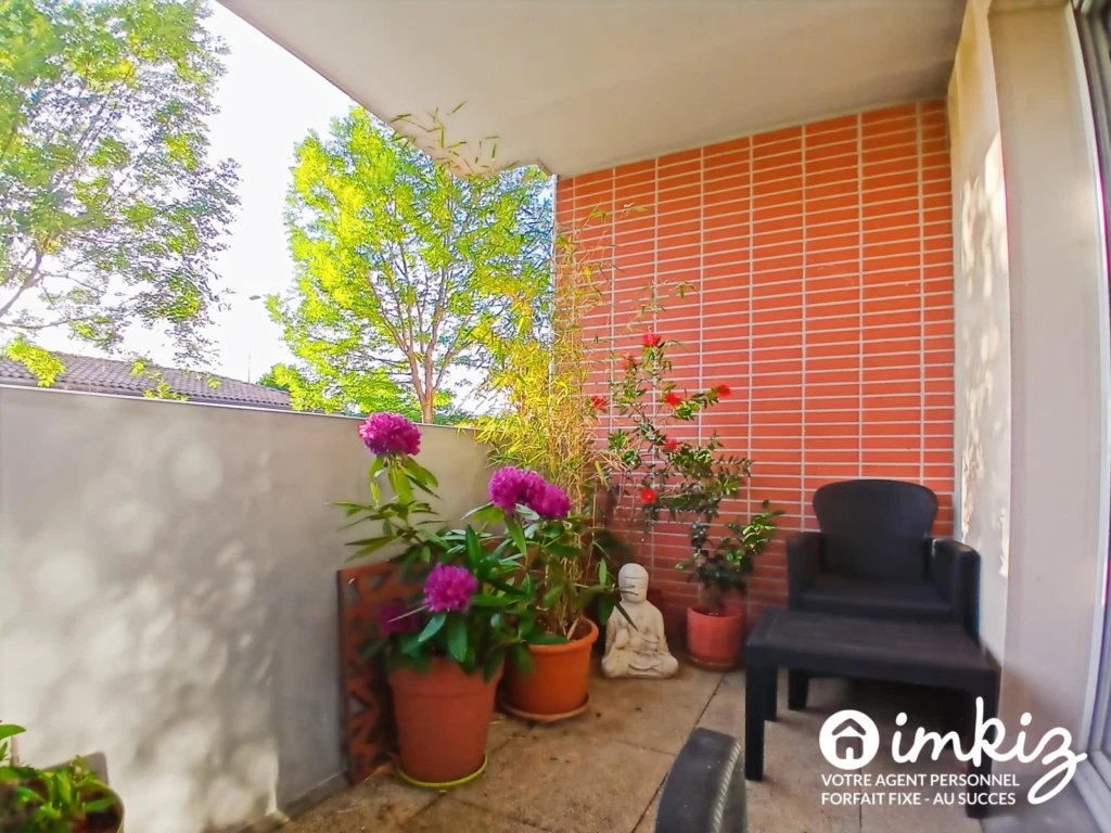 Colomiers- T3- climatisé - terrasse - parking ssol 10