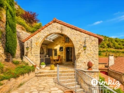RARE  MAISON EN PIERRE VUE PANORAMIQUE VIADUC 2