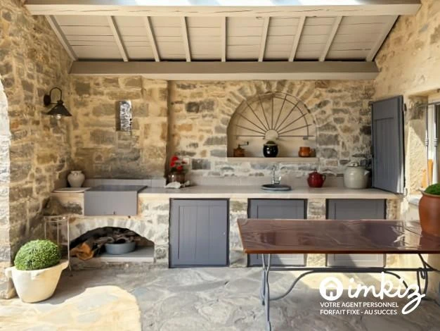 RARE MAISON EN PIERRE VUE PANORAMIQUE VIADUC 5