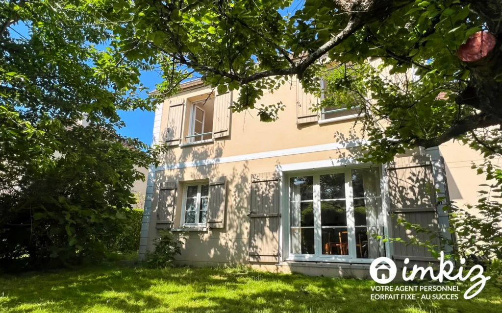 Maison 6 pièces : 4 chambres, 2WC, garage, jardin 1