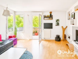 3 pièces avec  terrasse parking ascenseur 17e 2