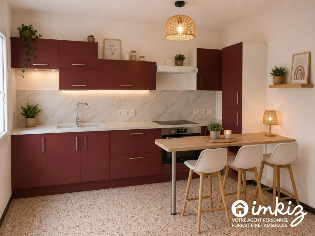 Maison 100m2 rénovée et isolée par l extérieur 3