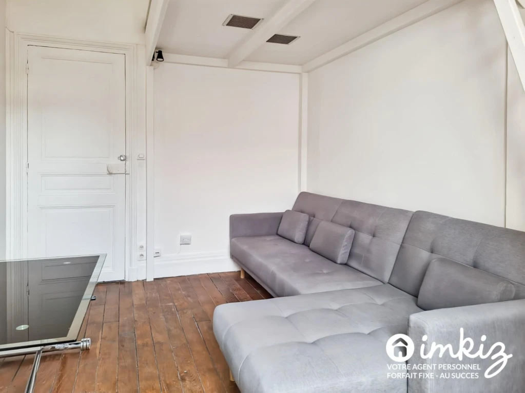 Paris 20ᵉ Studio avec mezzanine et cour privative 4