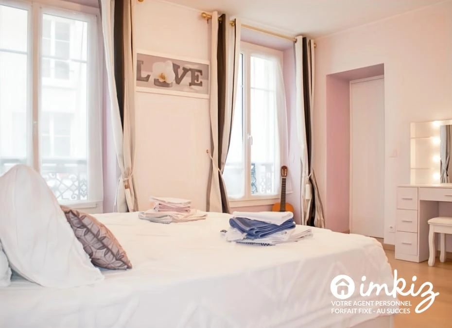 Paris 4ᵉ 5 pièces 95 m² meublé rendement locatif 8