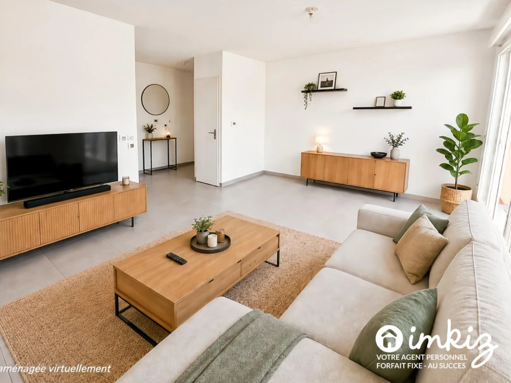 T3 de 60m² - garage, balcon, 2018 - Clé en main ! 1