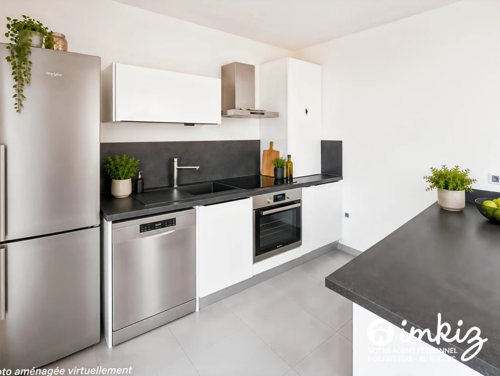 T3 de 60m² - garage, balcon, 2018 - Clé en main ! 6