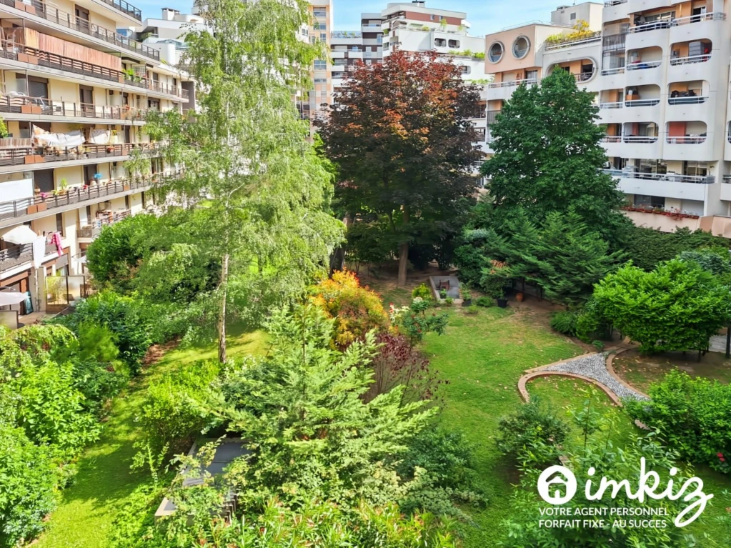 Paris 19e – 3P refait à neuf, traversant, 2 loggia 12
