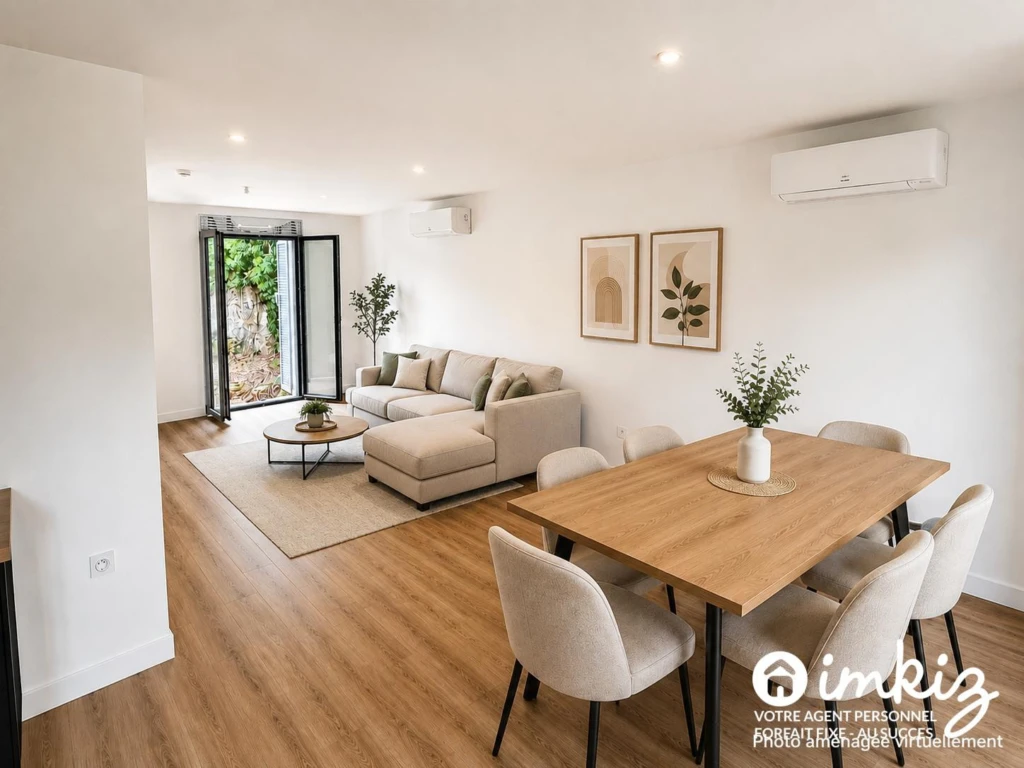 Maison moderne de 93m² sur terrain clos de 476m² 2