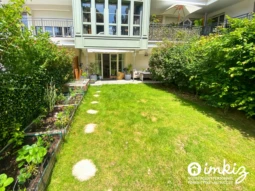 4 pièces en rez-de-jardin avec terrasse, jardin 1