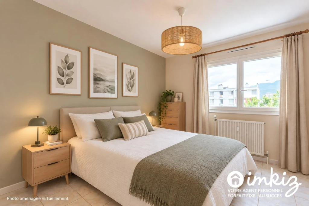 Dernier étage, vue dégagée, balcon 16m² 10