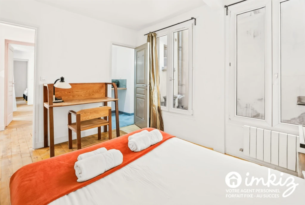 Paris 10ème 3 pièces 58 m² calme sur cour à neuf 9