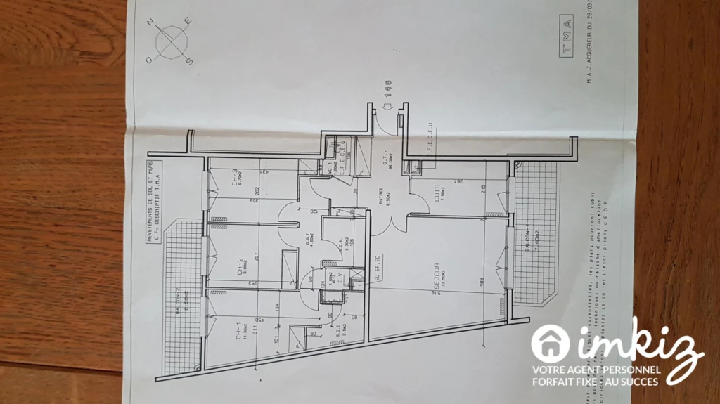 Appartement 4 pièces - 3 chambres - 84 m2 13