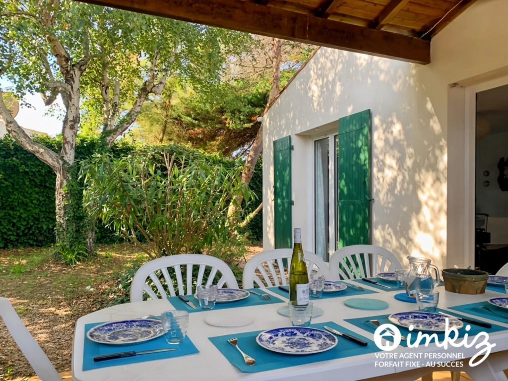 Maison calme, proche de la mer, 3 ch., avec patio 4