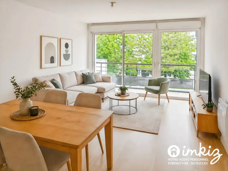 T2 lumineux avec balcon, parking et ascenseur 1