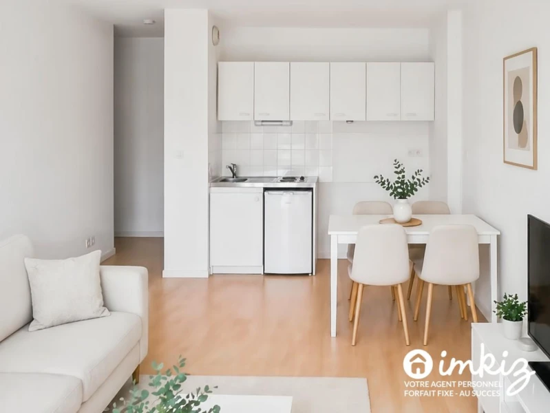 T2 lumineux avec balcon, parking et ascenseur 2