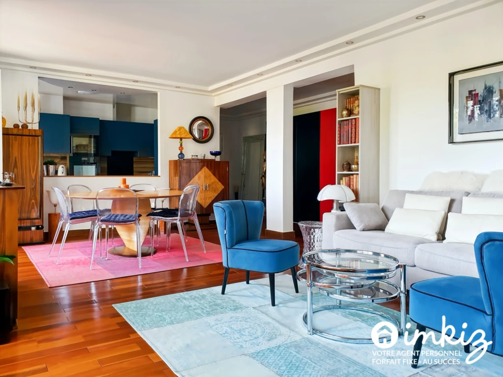 La Varenne-St-Hilaire- 74m2 traversant séjour 30m2 4