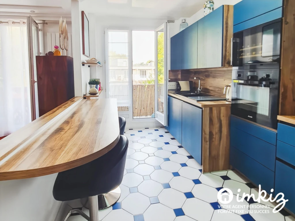 La Varenne-St-Hilaire- 74m2 traversant séjour 30m2 5