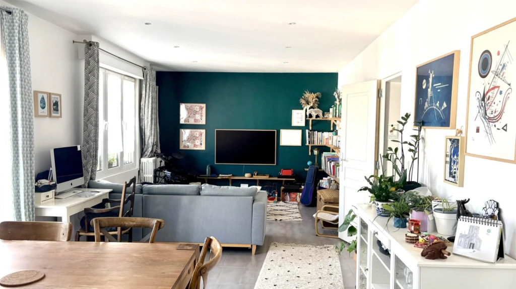 Appartement 3 pièces avec jardin calme et lumineux 8