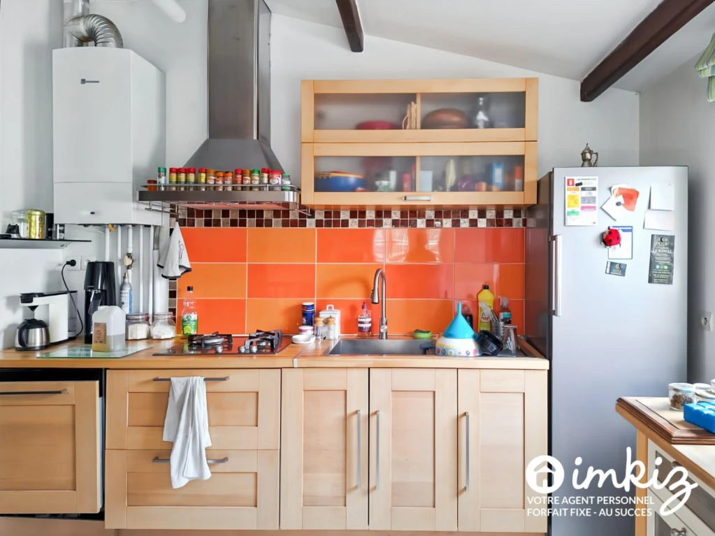 Maison 3 pièces 85,60 m² jardin mezzanine 4