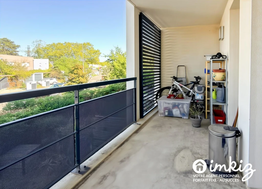 T2 récent avec balcon et parking – Loué 1