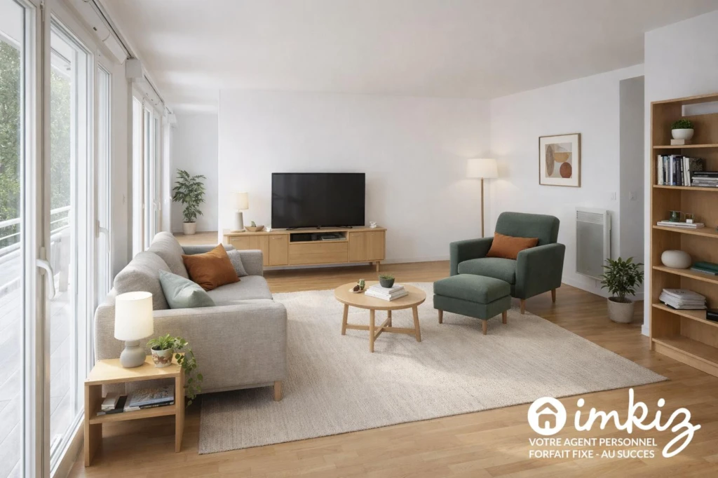 Appartement 4 pièces, accès direct Coulée Verte 1