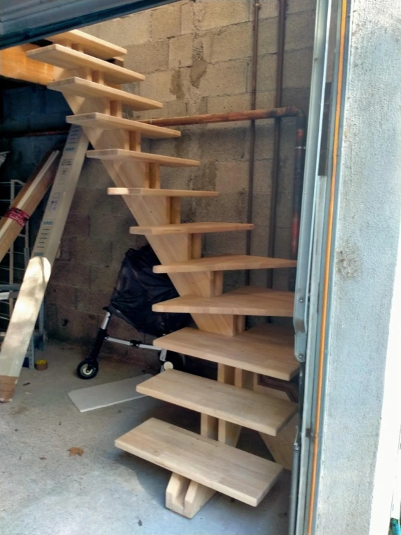 Garage avec espace stockage en mezzanine 7