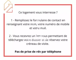Livry à louer 3 pièces avec balcon et parking double 1