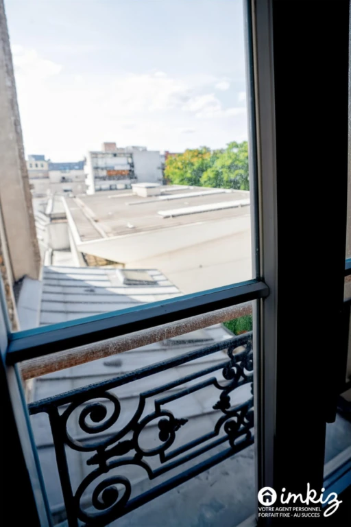 Paris 19ᵉ 2 pièces calme sur cour faibles charges 11