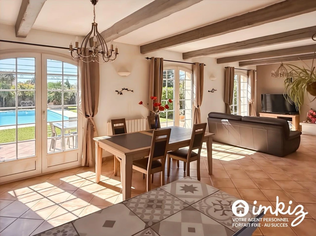 Villa T5, piscine, terrasse, garage 4