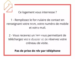 Livry à louer 3 pièces avec balcon et parking double 1