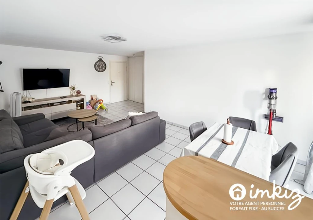 Appartement 3 pièces vendu loué – 59,75 m² 1