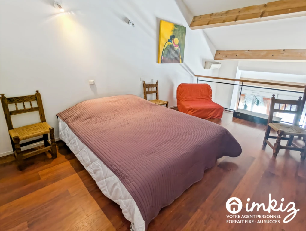 Loft 87m² - 2 chambres en mezzanine vue sur canal 10
