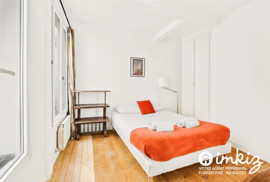 Paris 10ème 3 pièces 58 m² calme sur cour à neuf 12