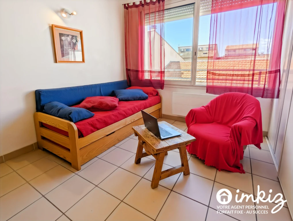 Studio 33m² 1 chambre mezzanine vue sur canal 2