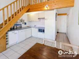 Studio 33m² 1 chambre mezzanine vue sur canal 3