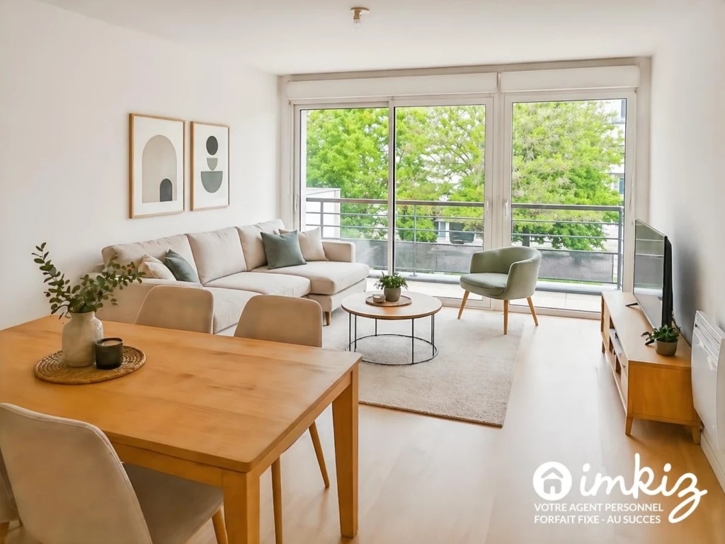 T2 lumineux avec balcon, parking et ascenseur 1