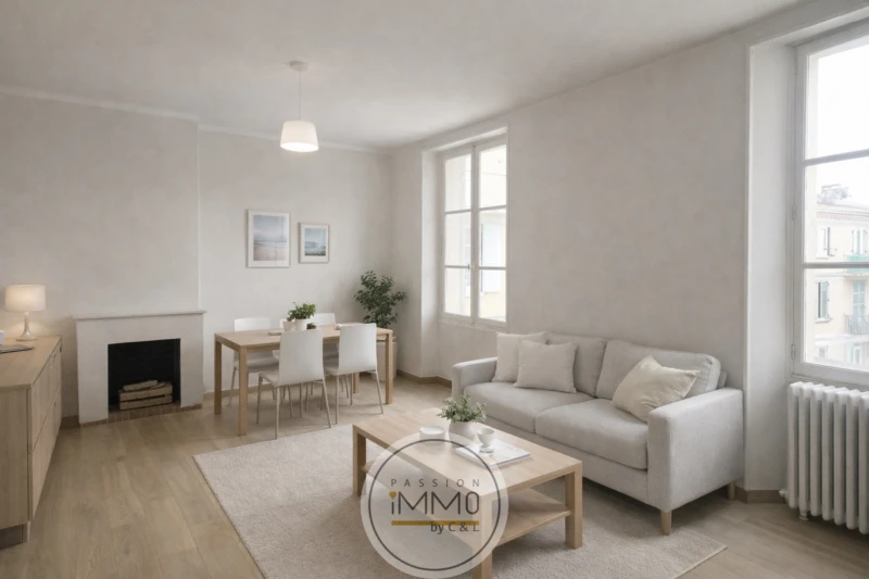 Homestaging pièce de vie